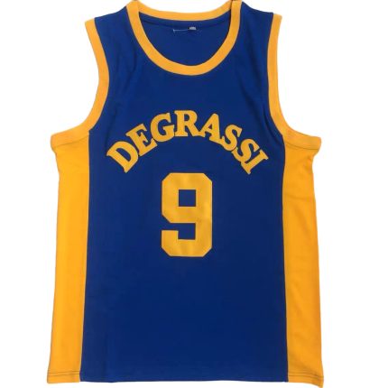 Drake #9 Degrassi Throwback College High School Retro Jersey