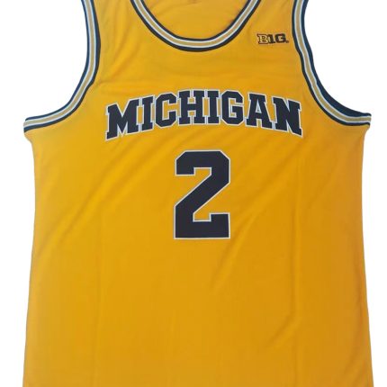 Jordan Poole #2 Michigan Throwback College High School Retro Jersey