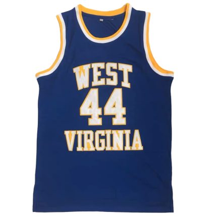 Jerry West #44 West Virginia Throwback College High School Retro Jersey