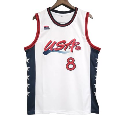 Scottie Pippen #8 USA Olympics Throwback College High School Retro Jersey