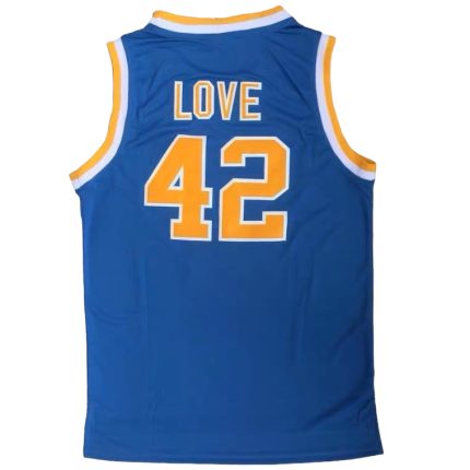 Kevin Love #42 Los Angeles Bruins Throwback College High School Retro Jersey
