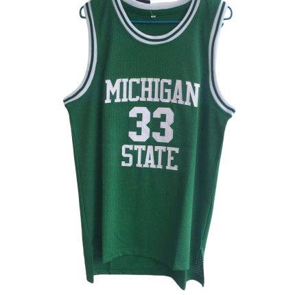 Johnson #33 Michigan State Throwback College High School Retro Jersey
